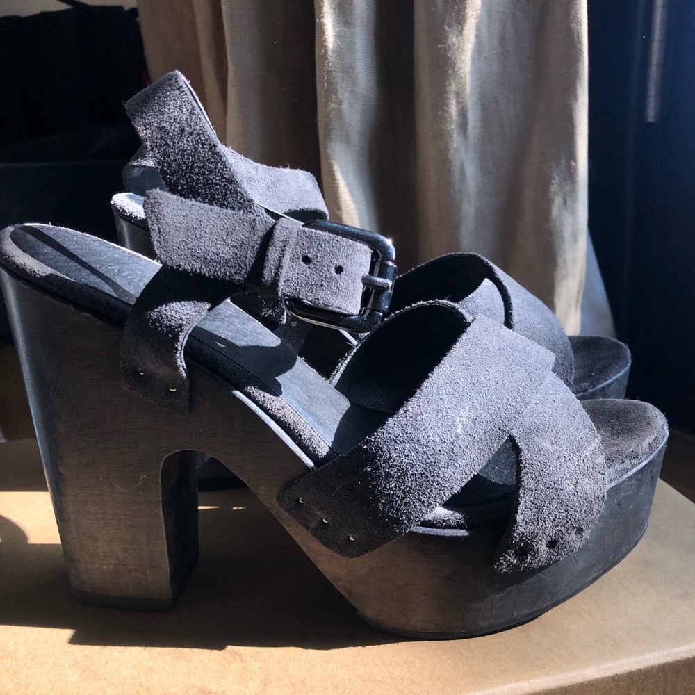ALL SAINTS Platform CHUNKY HEELS